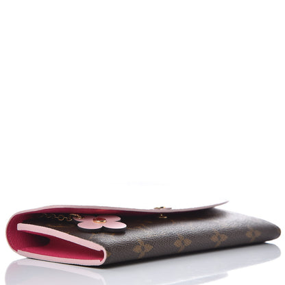 Louis Vuitton Monogram Bloom Flower Emilie Wallet 4 of 8