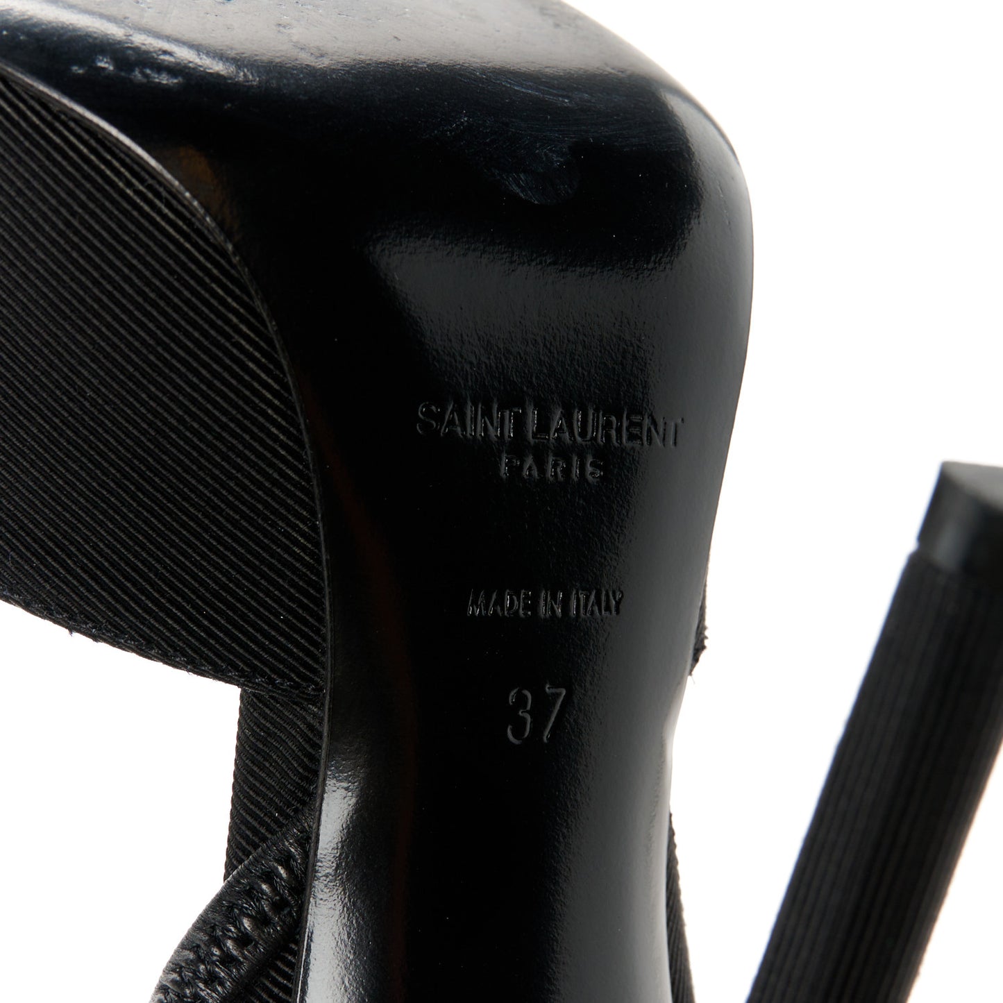 Grosgrain Penelope Slingback Pumps 37 Black