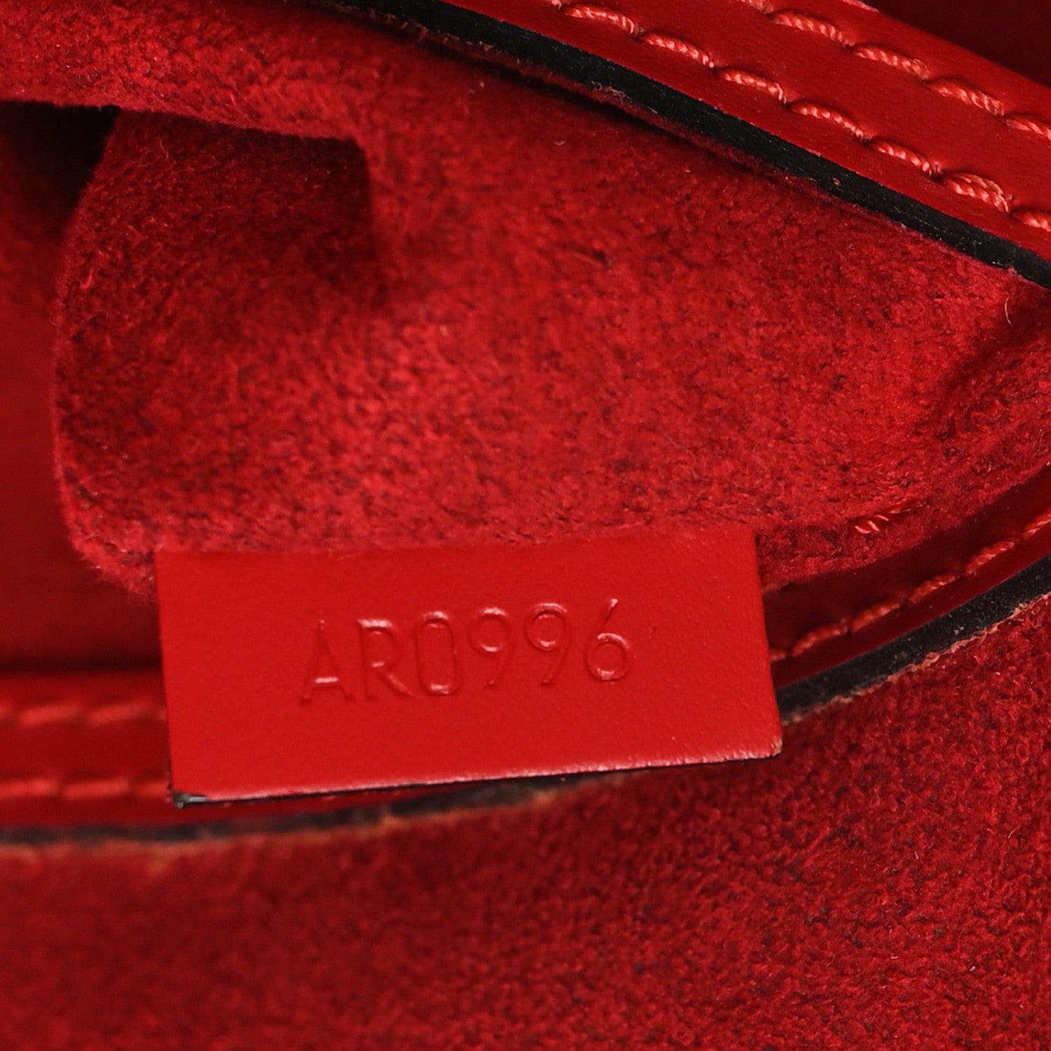 Louis Vuitton Epi Alma PM Castillan Red 6 of 10