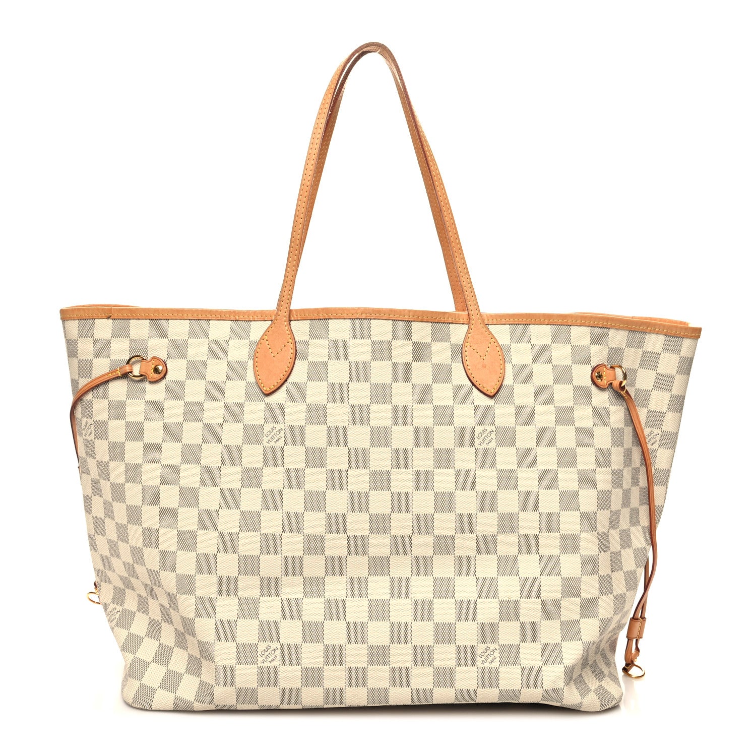 Louis Vuitton Damier Azur Neo Neverfull GM Rose Ballerine 1 of 16