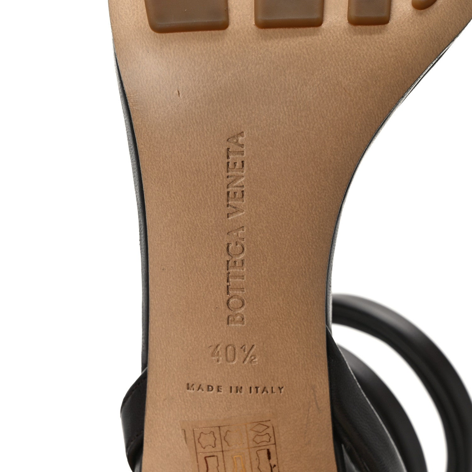 Bottega Veneta Nappa Spiral Sandals 40.5 Fondant 6 of 11