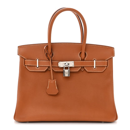 Hermes Epsom Birkin 30 Gold 1 of 10