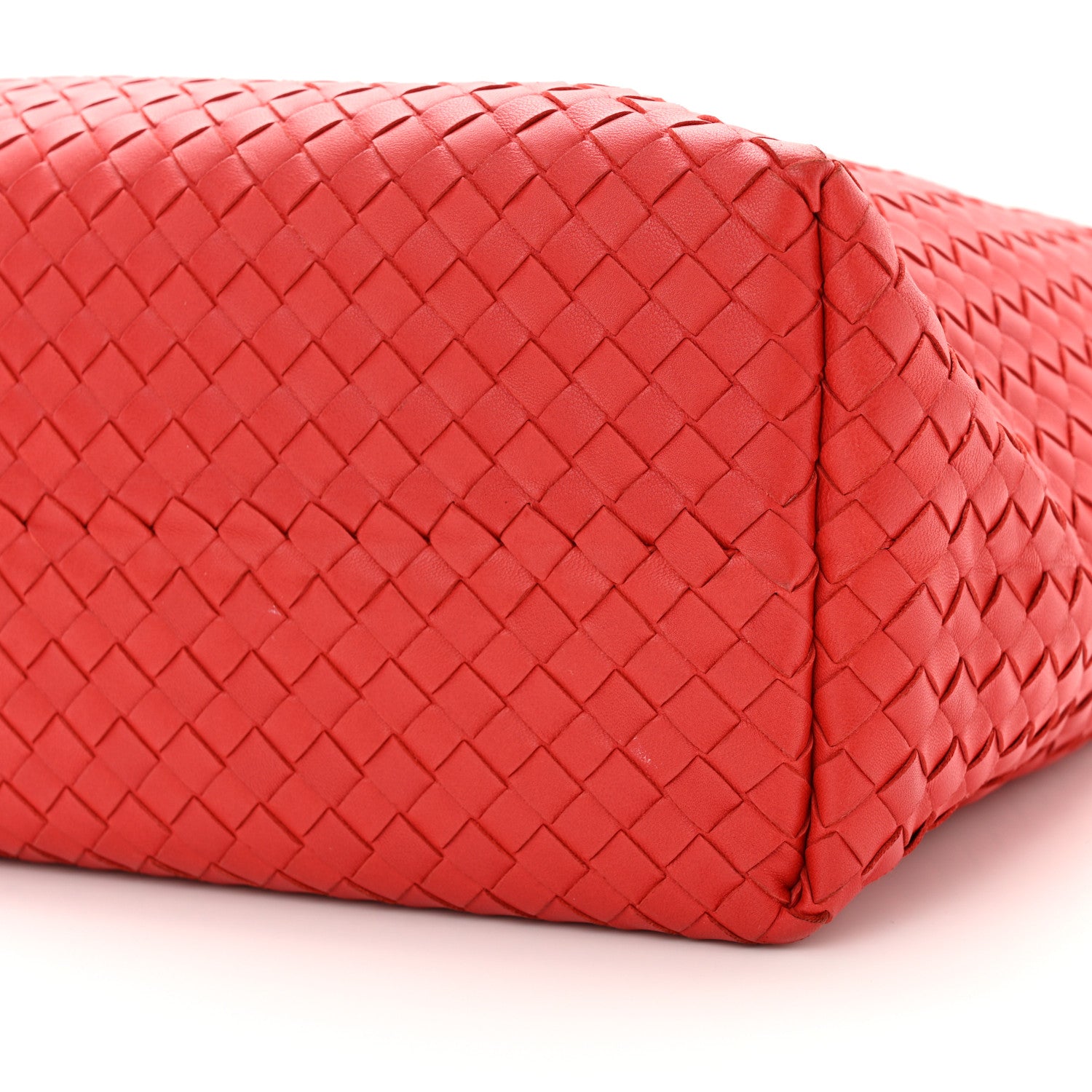 Bottega Veneta Nappa Intrecciato Garda Tote Red 10 of 10
