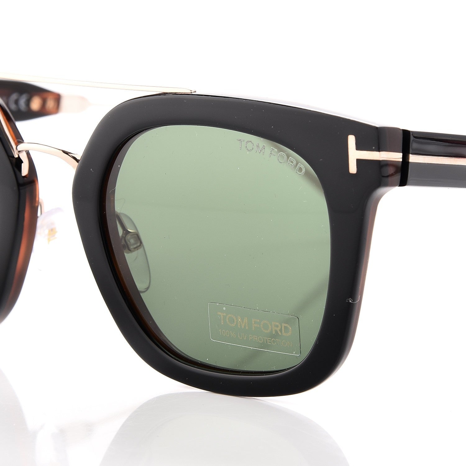 Tom Ford Alex Squared Sunglasses TF541 Black 7 of 8
