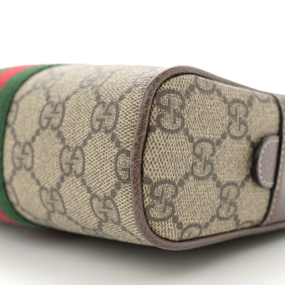 Gucci GG Supreme Monogram Small Ophidia Belt Bag 75 30 Dark Brown 10 of 10
