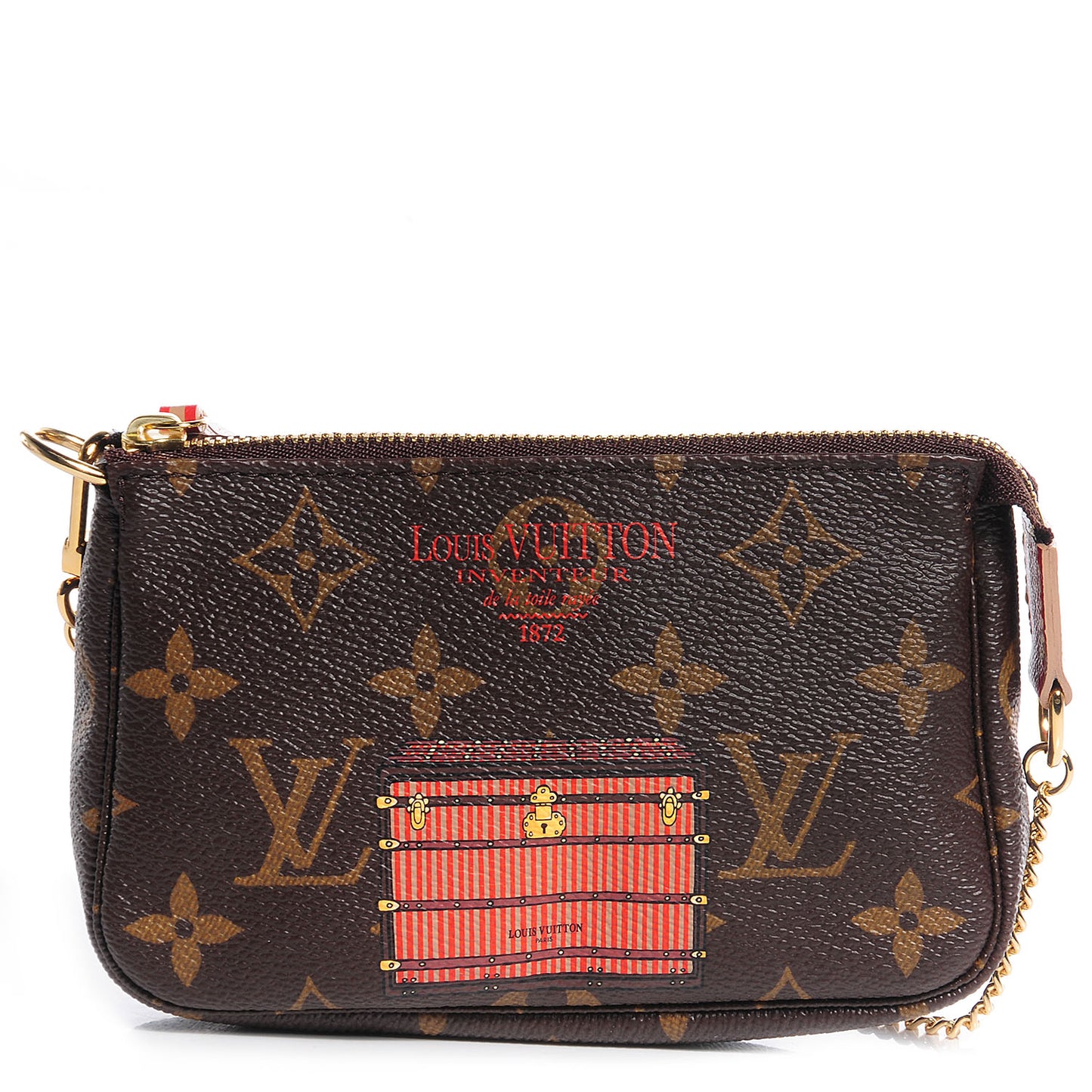 Monogram Trunks and Locks Mini Pochette Accessories
