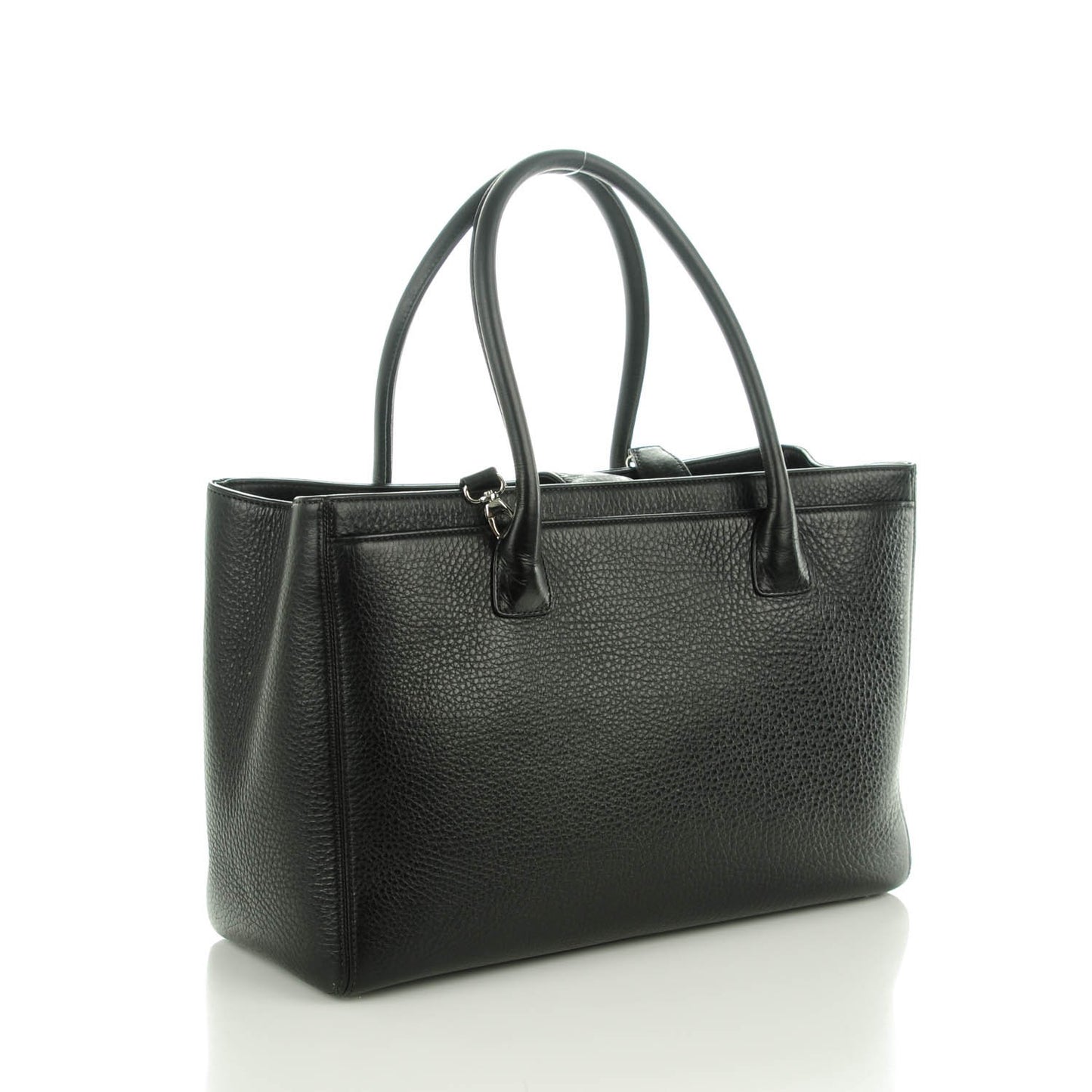 Deerskin Cerf Executive Shopper Tote Black