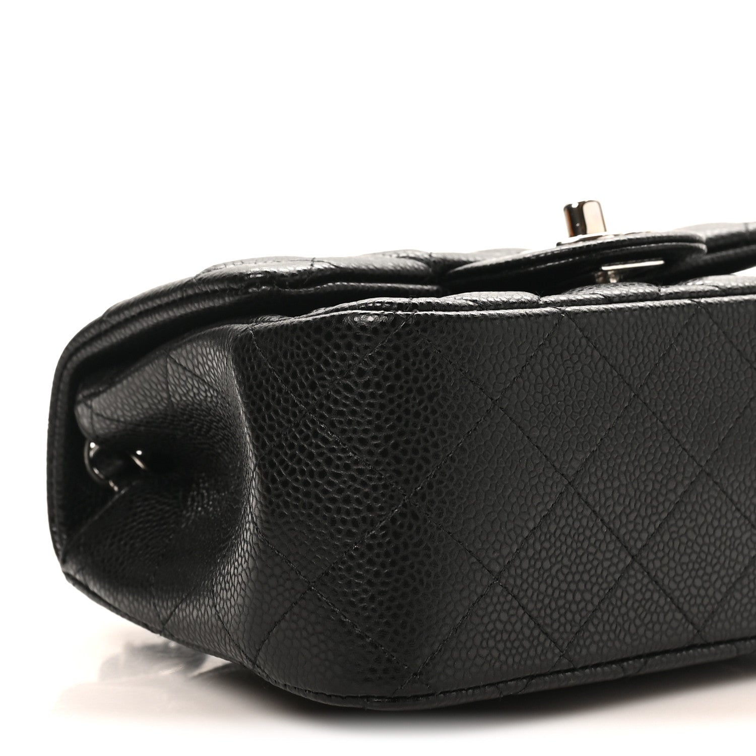 Chanel Caviar Quilted Mini Square Flap Black 8 of 10