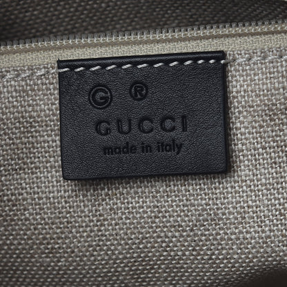 Gucci Soft Microguccissima Medium Zippered Satchel Black 5 of 8