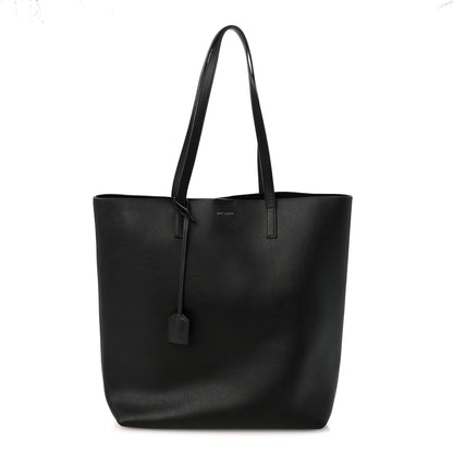 Saint Laurent Calfskin North-South Shopping Tote Black 1 of 12