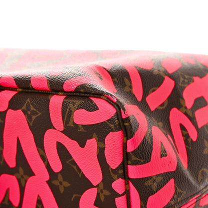 Louis Vuitton Monogram Graffiti Neverfull GM Fuchsia 11 of 22