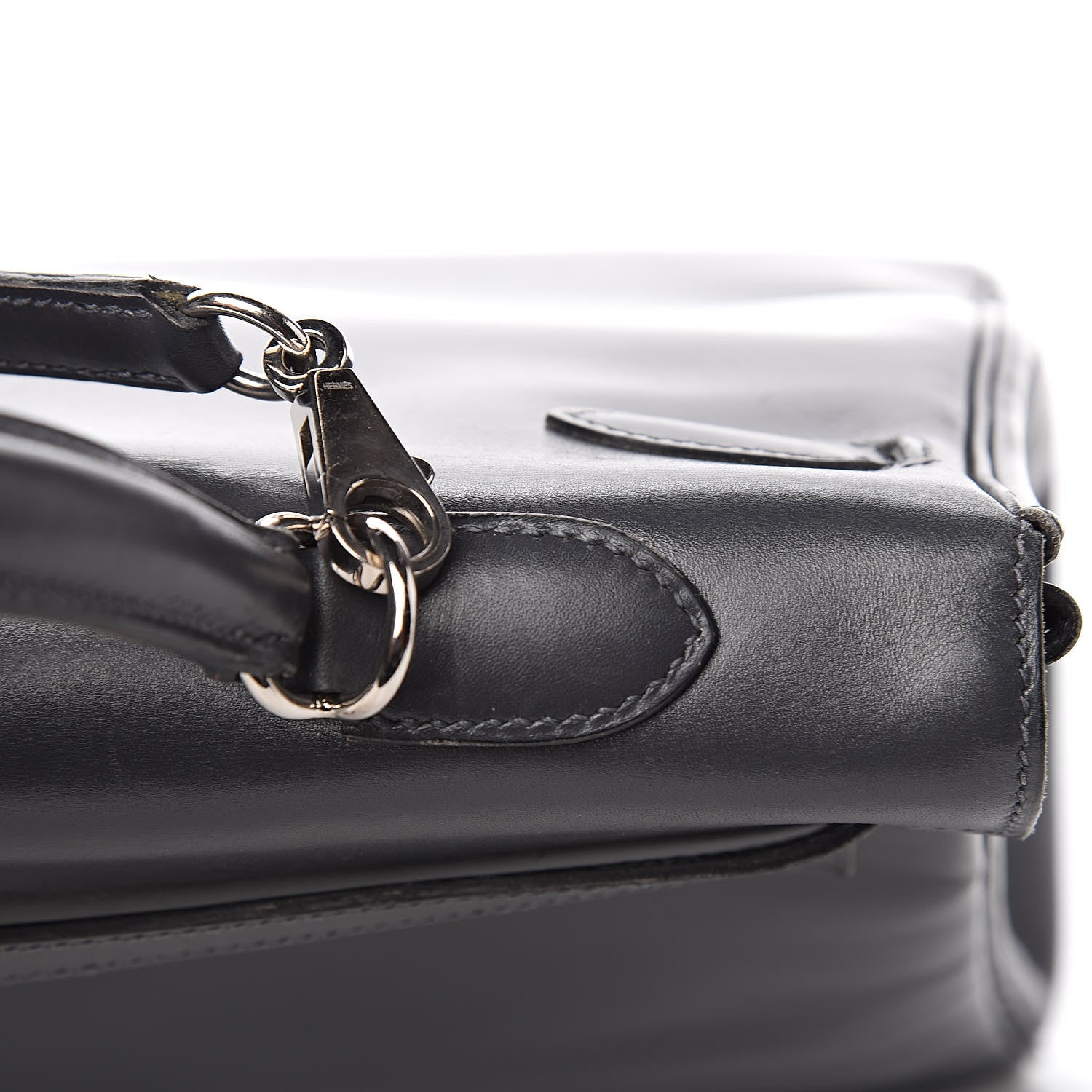 Hermes Box Kelly Retourne 35 Graphite 34 of 41