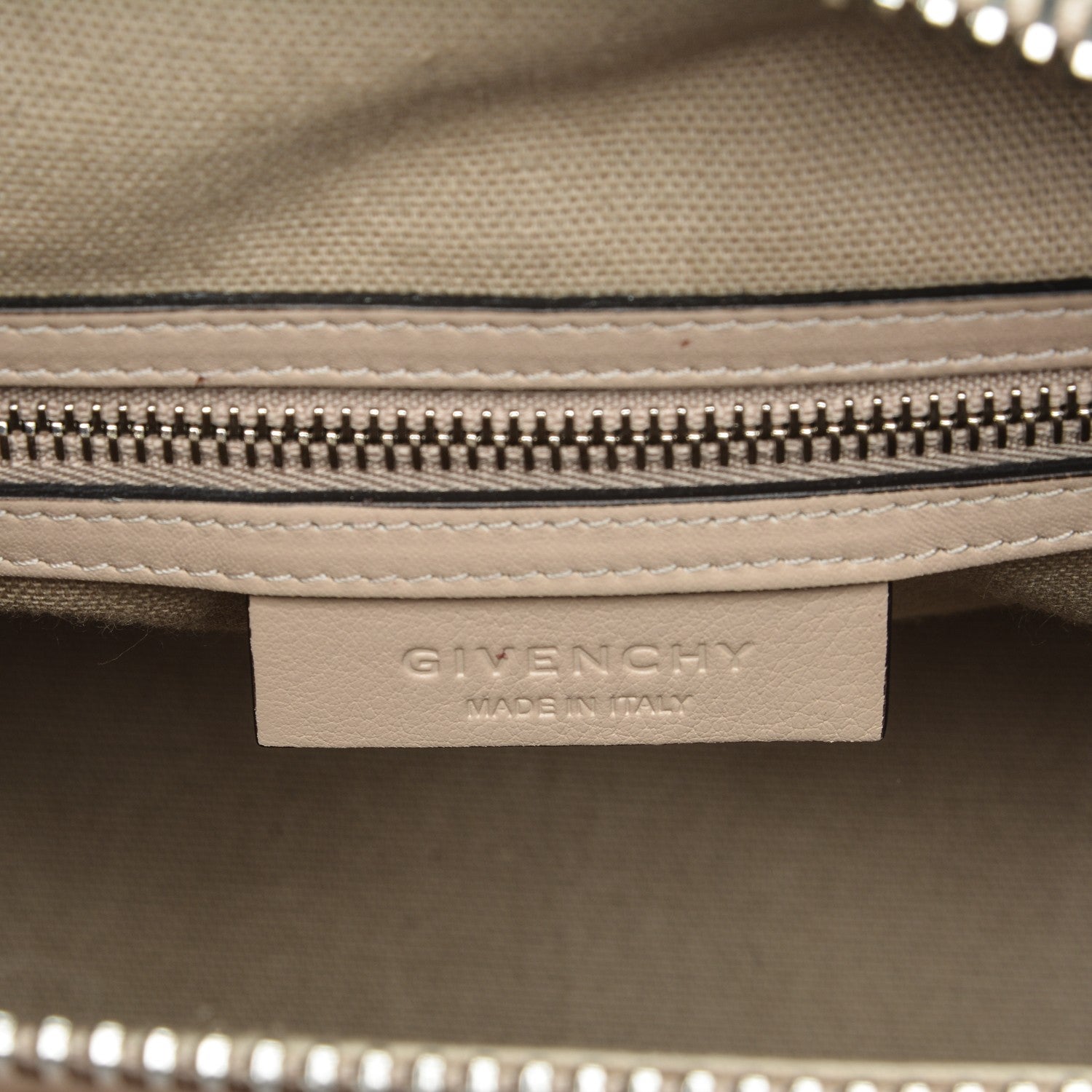 Givenchy Calfskin Small Studded Antigona Beige Buff 6 of 9