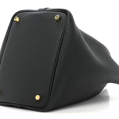 Hermes Taurillon Clemence Picotin Lock 18 PM Black 8 of 10