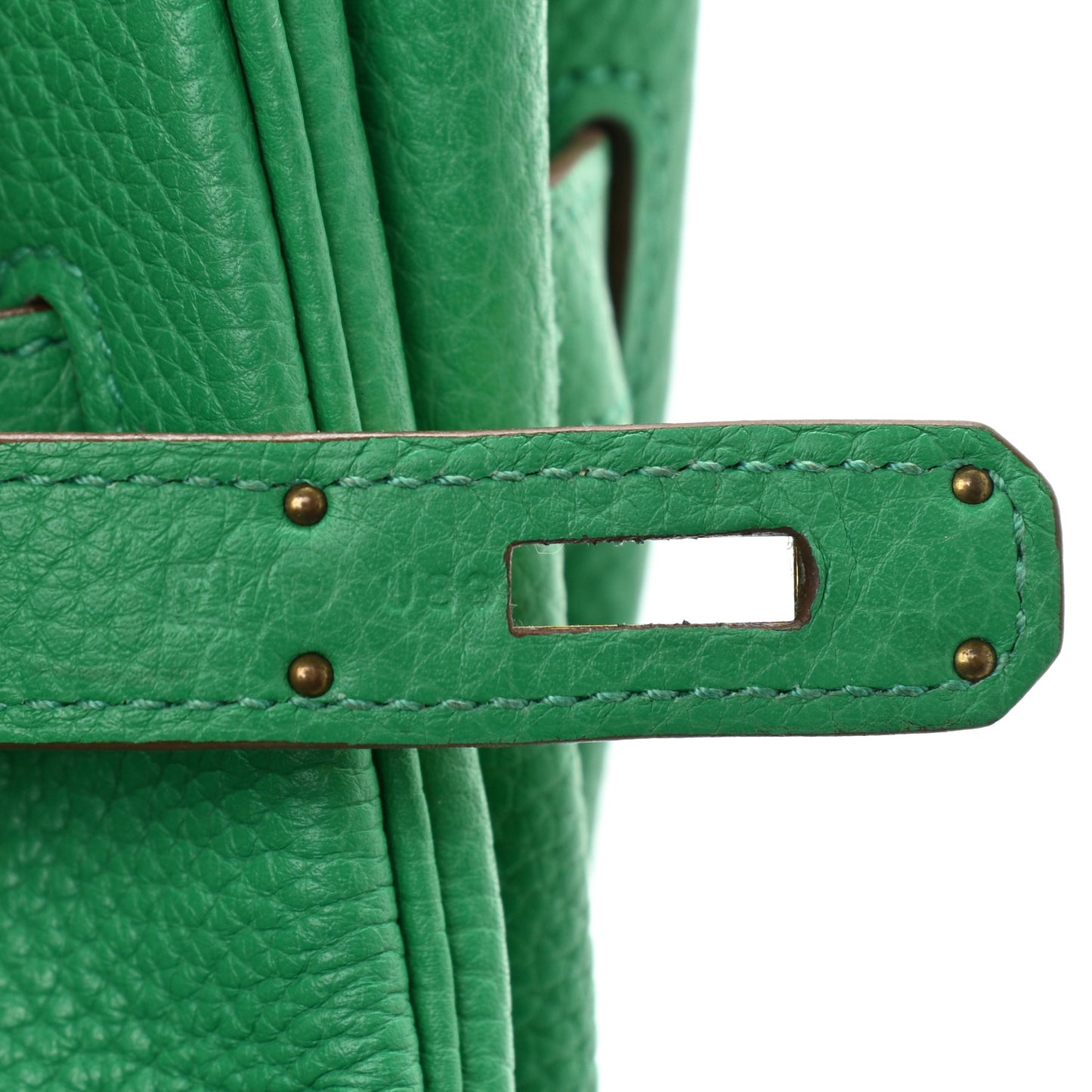Taurillon Clemence Birkin 35 Menthe