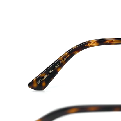 Gucci Metal Round Frame GG0595S Sunglasses Gold Brown 5 of 8