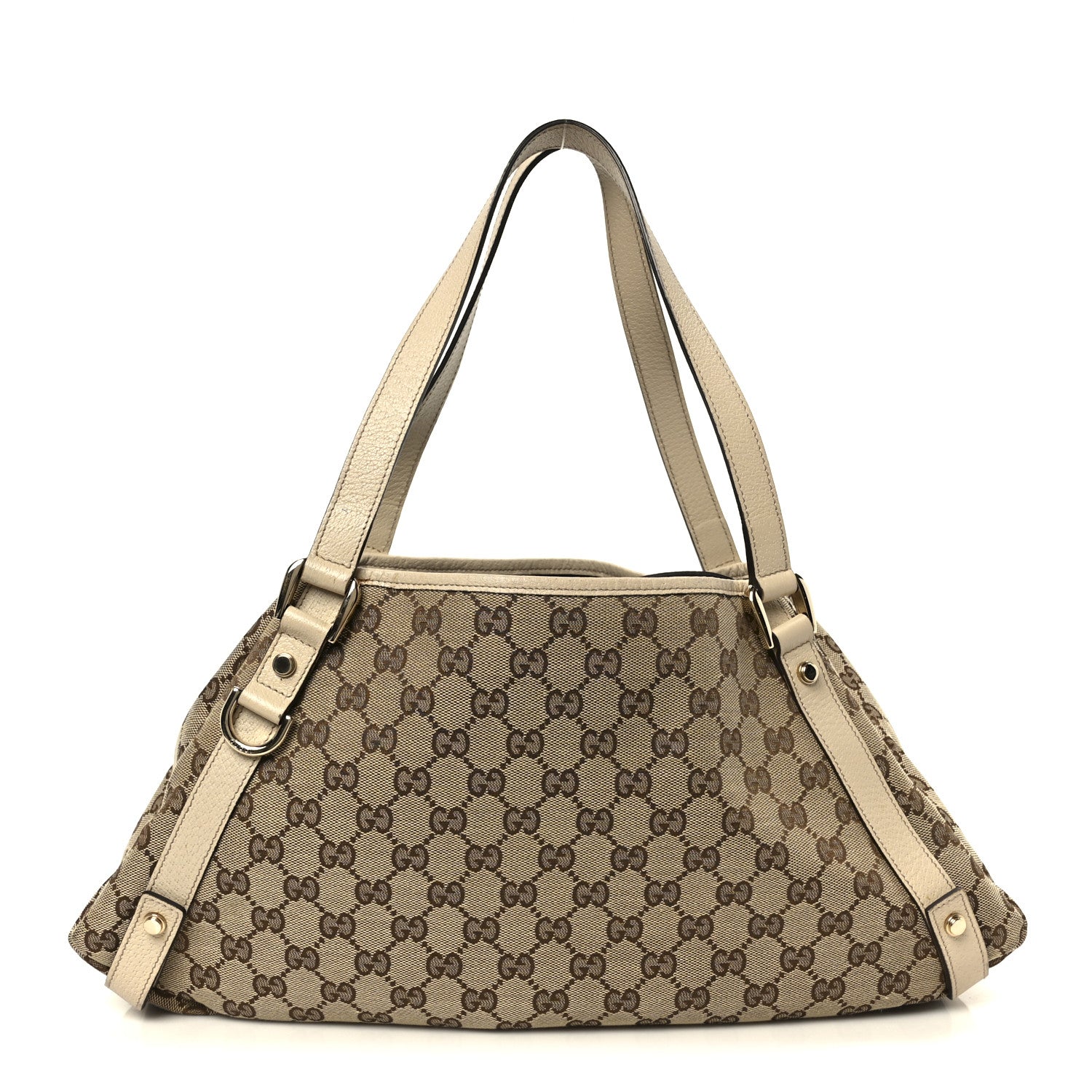 Gucci Monogram Medium Abbey Shoulder Bag Off White 1 of 10