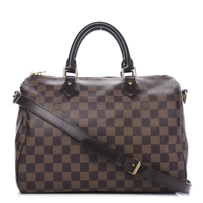 Louis Vuitton Damier Ebene Speedy Bandouliere 30 1 of 12