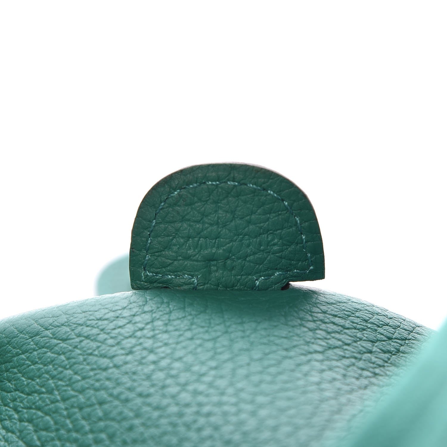 Hermes Taurillon Clemence Evelyne III PM Vert Vertigo 7 of 8