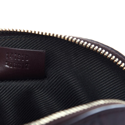 Gucci Guccissima Cosmetic Case Dark Brown 6 of 8