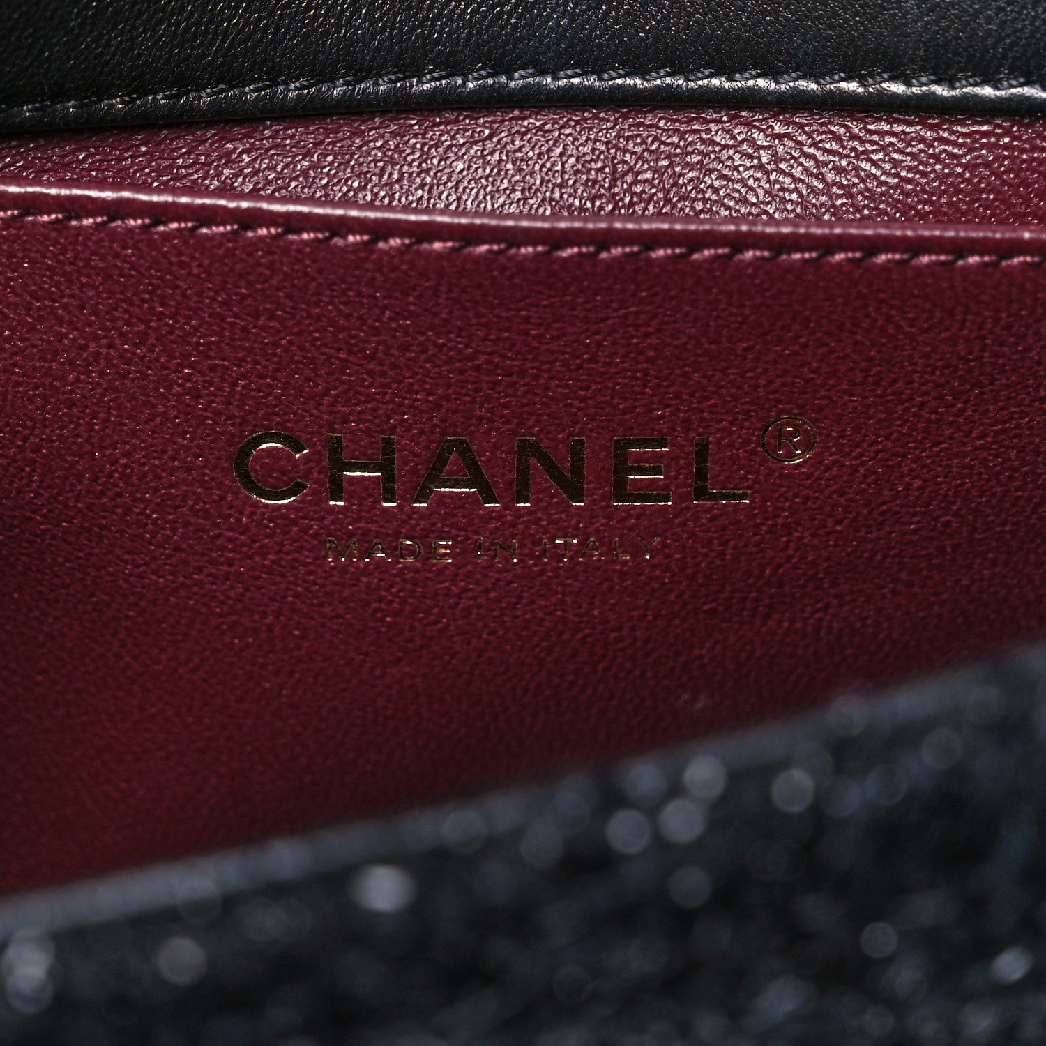 Chanel Tweed Pearl Small Cosmos Flap Black 5 of 11