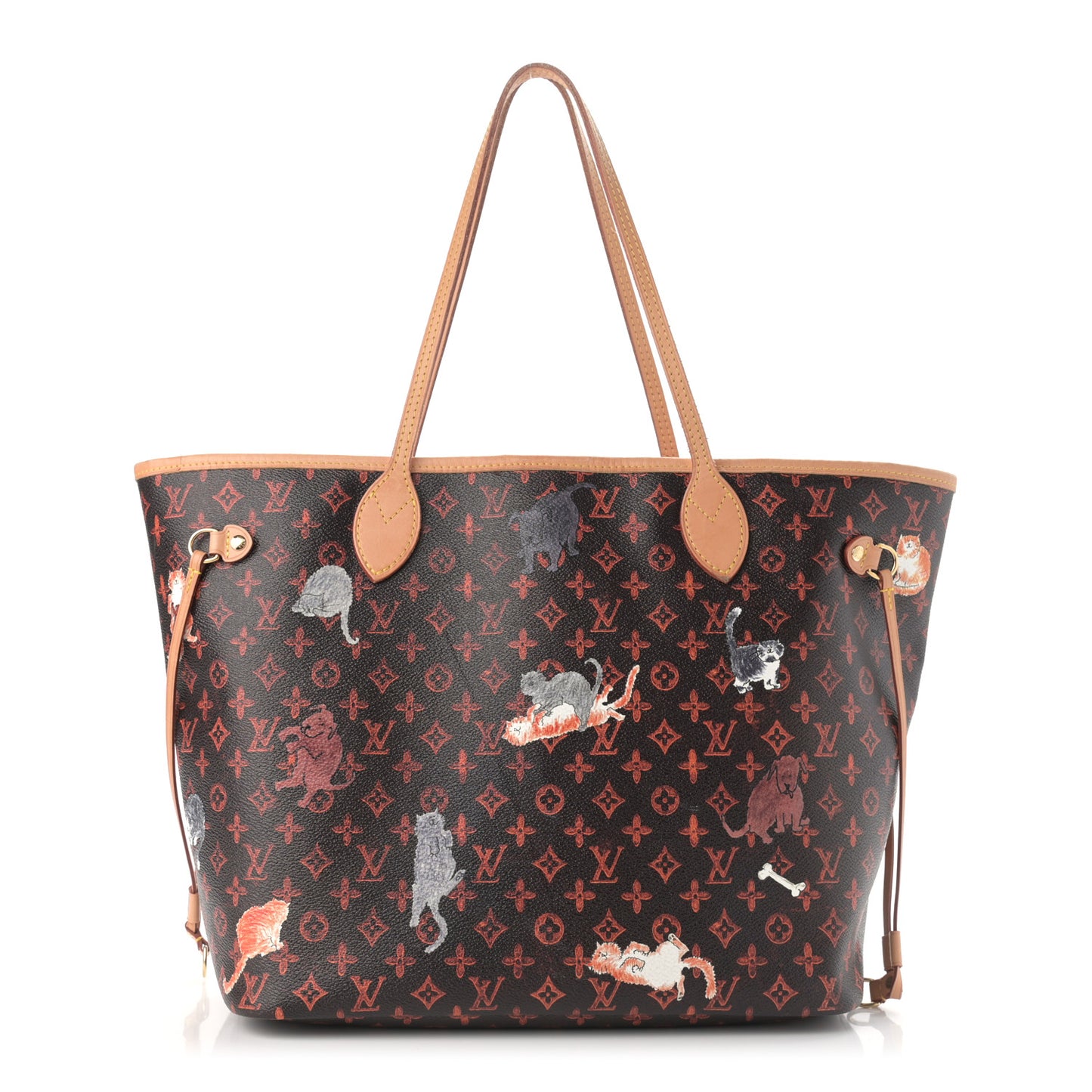 Catogram Neverfull MM Marron