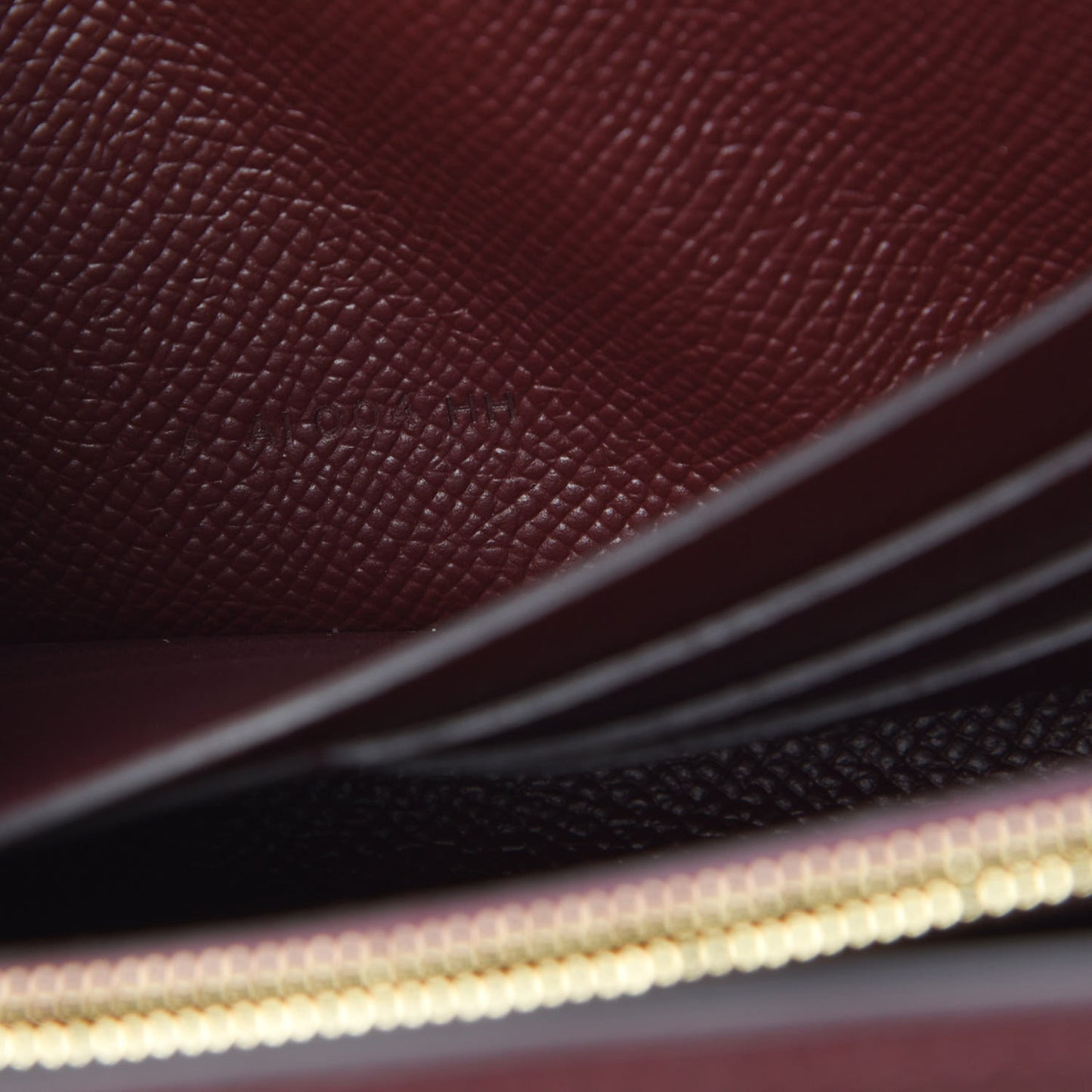 Epsom Kelly Longue Wallet Bordeaux