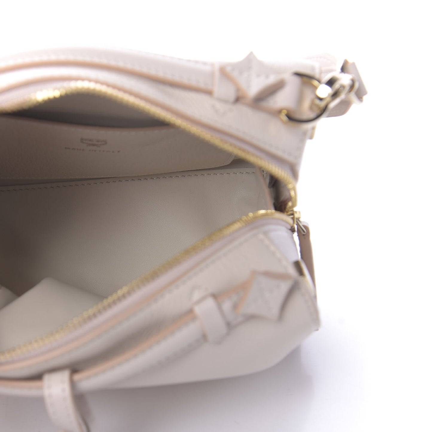 Goatskin Milano Boston Bag Pink Tint