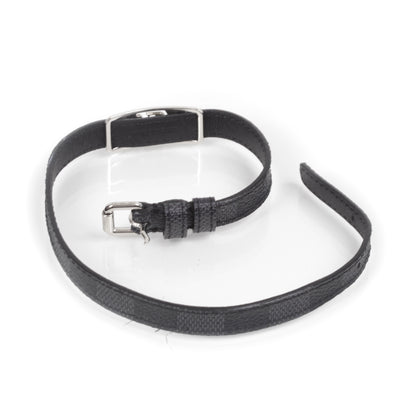 Louis Vuitton Mens Damier Graphite Sign It Bracelet 2 of 7