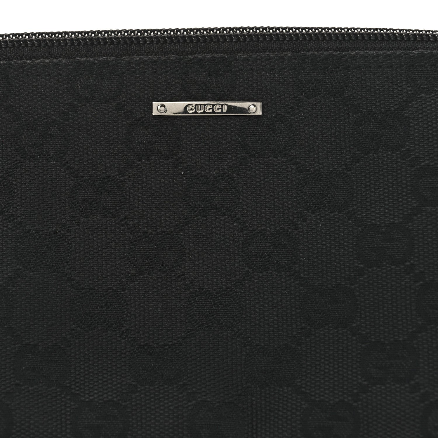 Gucci Monogram Boat Pochette Black 8 of 10