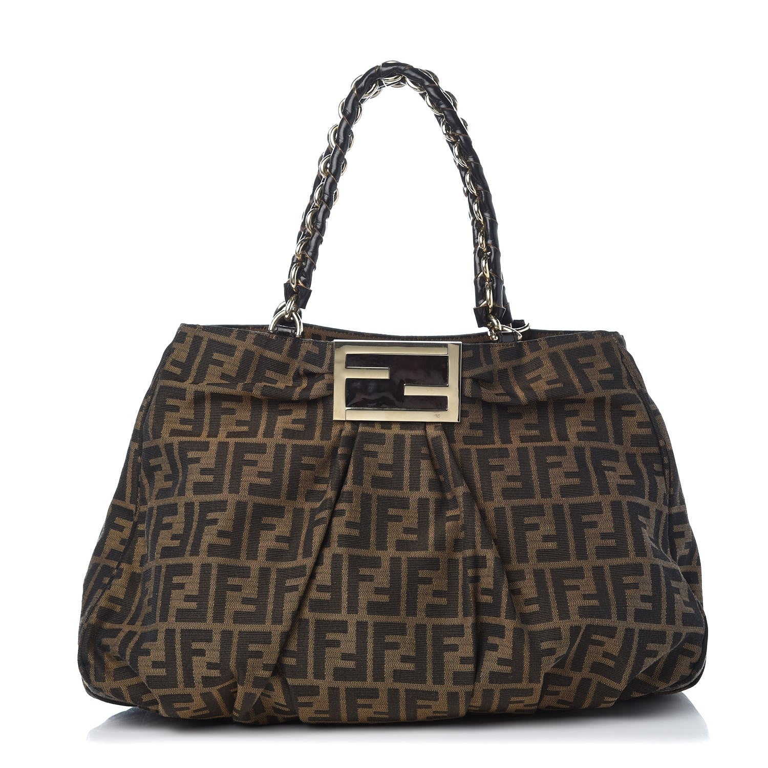 Fendi Zucca Mia Tote Tobacco 1 of 8