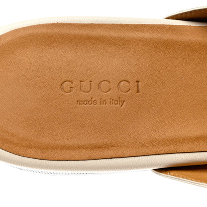 Gucci Malaga Kid Womens Princetown Slippers 41 Mystic White 7 of 9