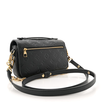 Louis Vuitton Empreinte Pochette Metis East West Black 3 of 12