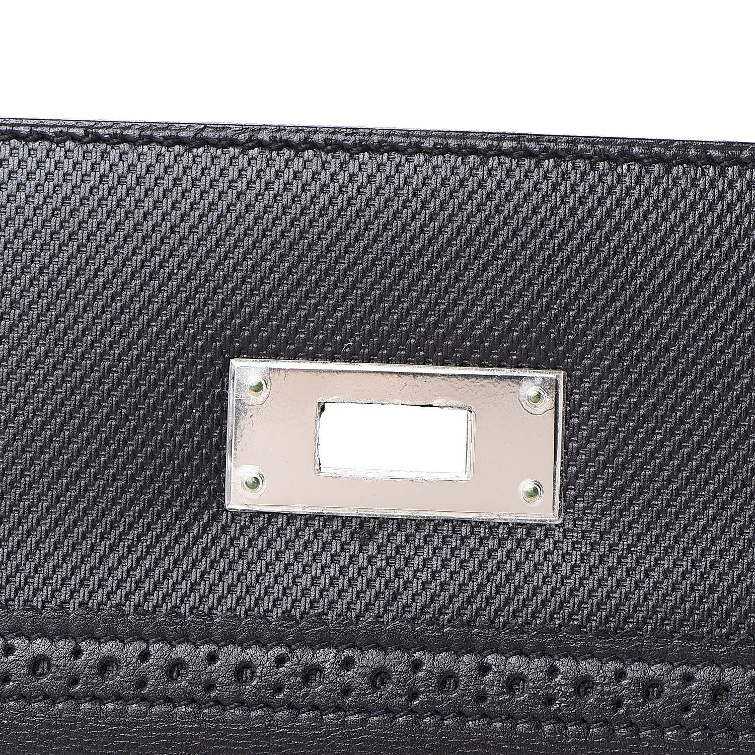 Hermes Swift Grain d'H Ghillies Kelly 32 Black 19 of 36