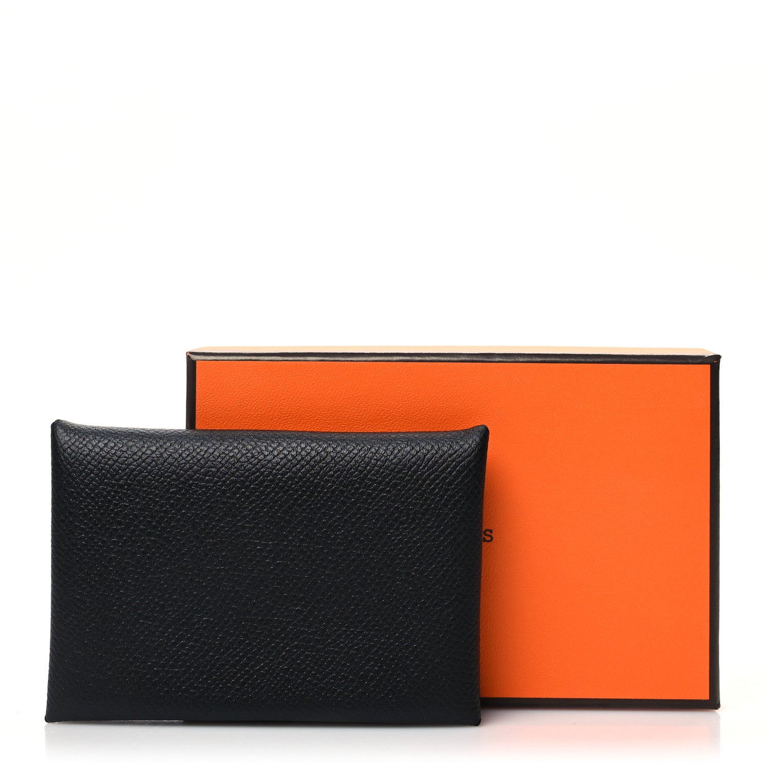 Hermes Epsom Calvi Card Case Black 12 of 12