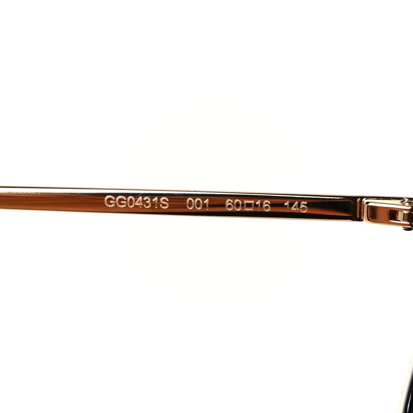 Acetate Crystal Mask-Frame Sunglasses GG0431S Black