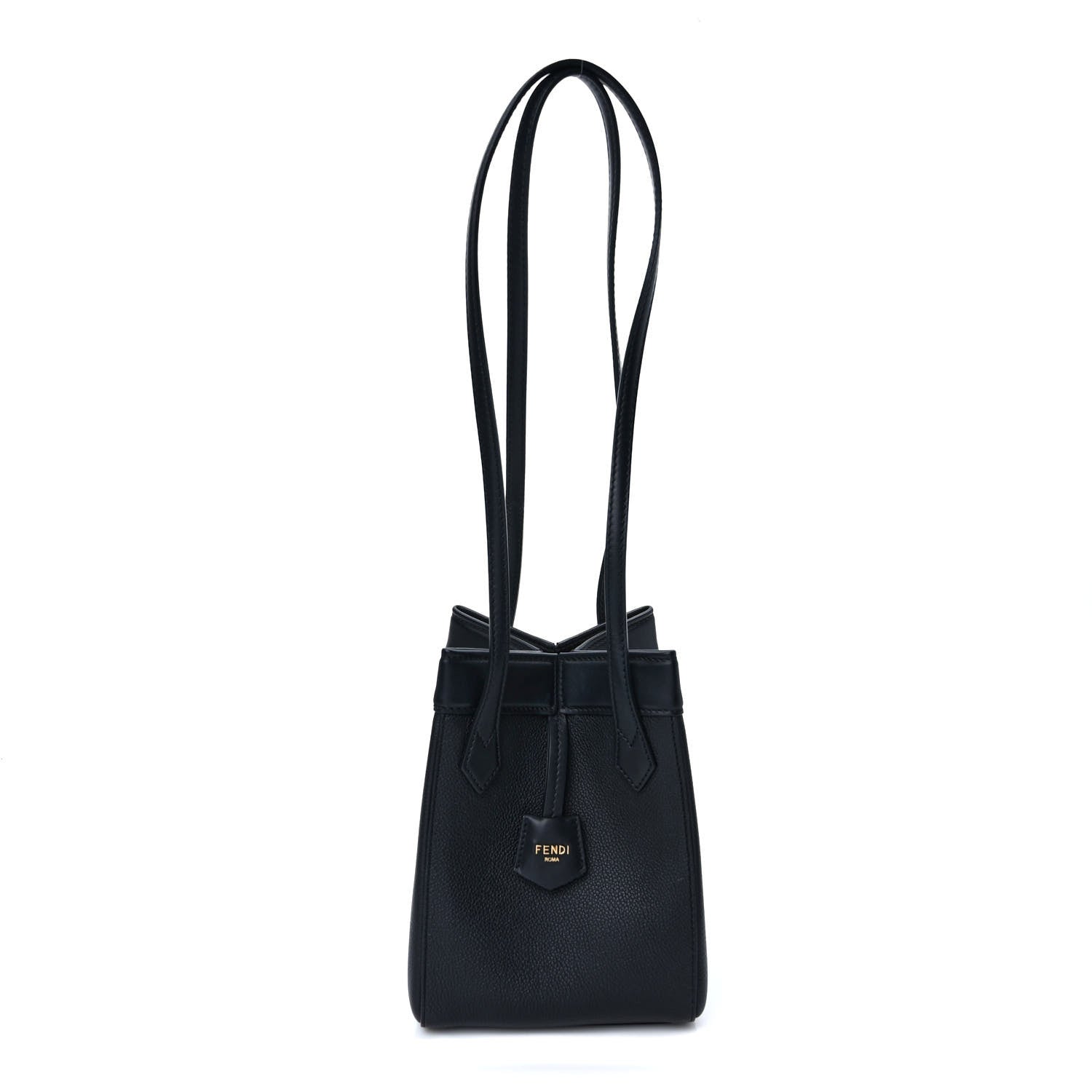 Fendi Vitello Cher Grace Mini Fendi Origami Black 1 of 10