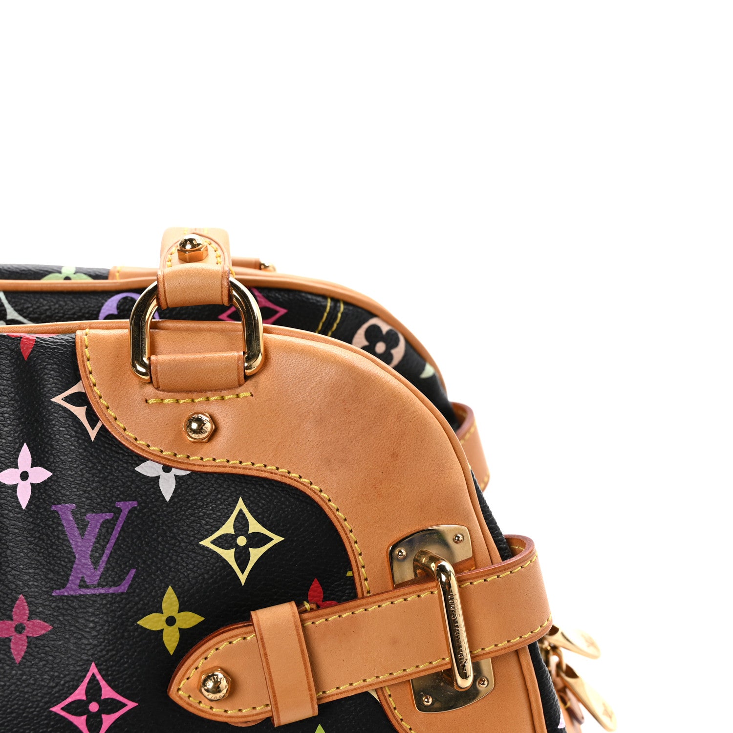 Louis Vuitton LOUIS VUITTON Monogram Multicolor Claudia Black 13 of 13