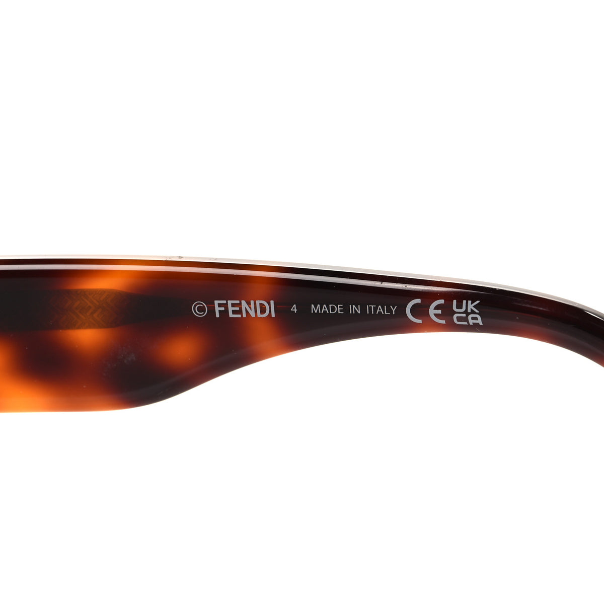 Acetate Fendi Roma Sunglasses FE40137I Havana