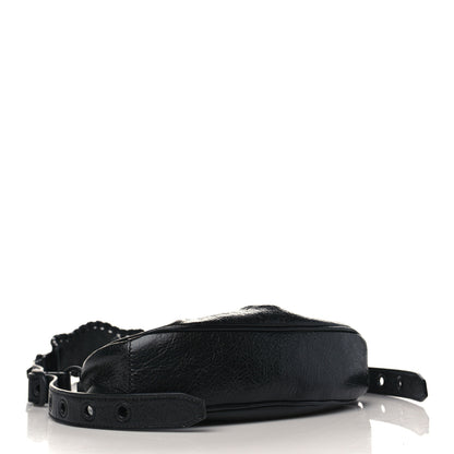 Balenciaga Agneau Arena Monochrome Le Cagole Shoulder Bag XS Black 4 of 9