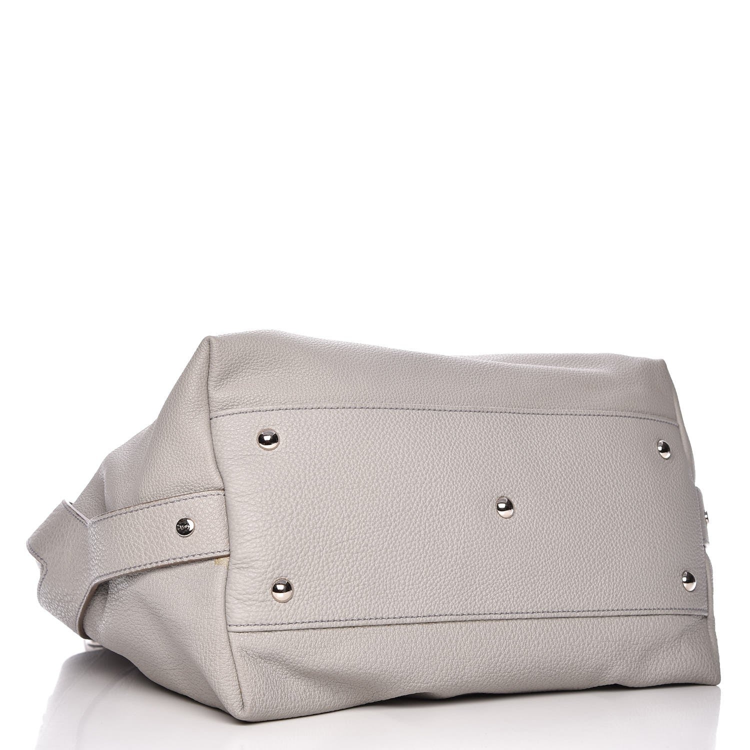 Saint Laurent Buffalo Shopping Tote Grey 4 of 7