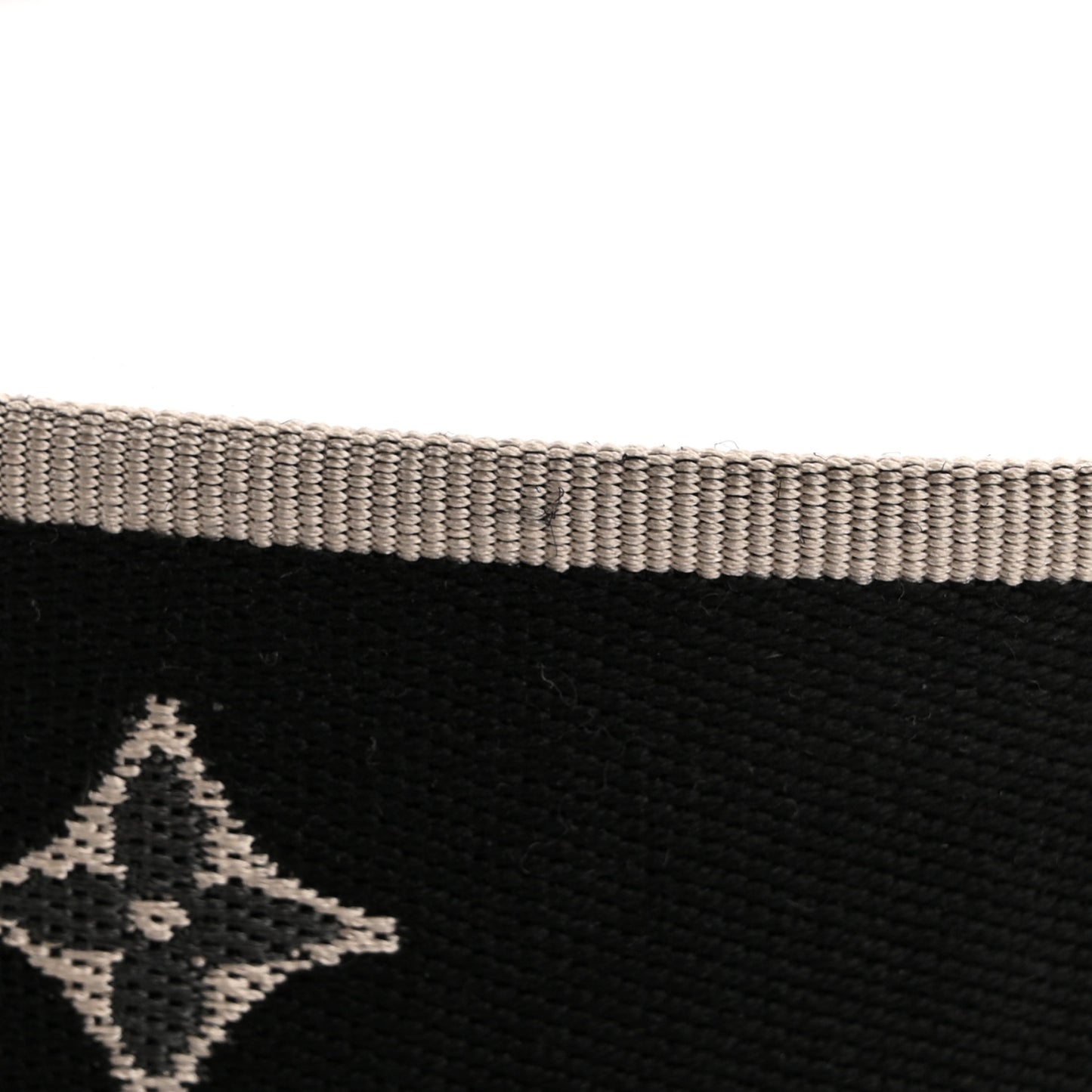 Jacquard Diane Shoulder Strap Black Ivory
