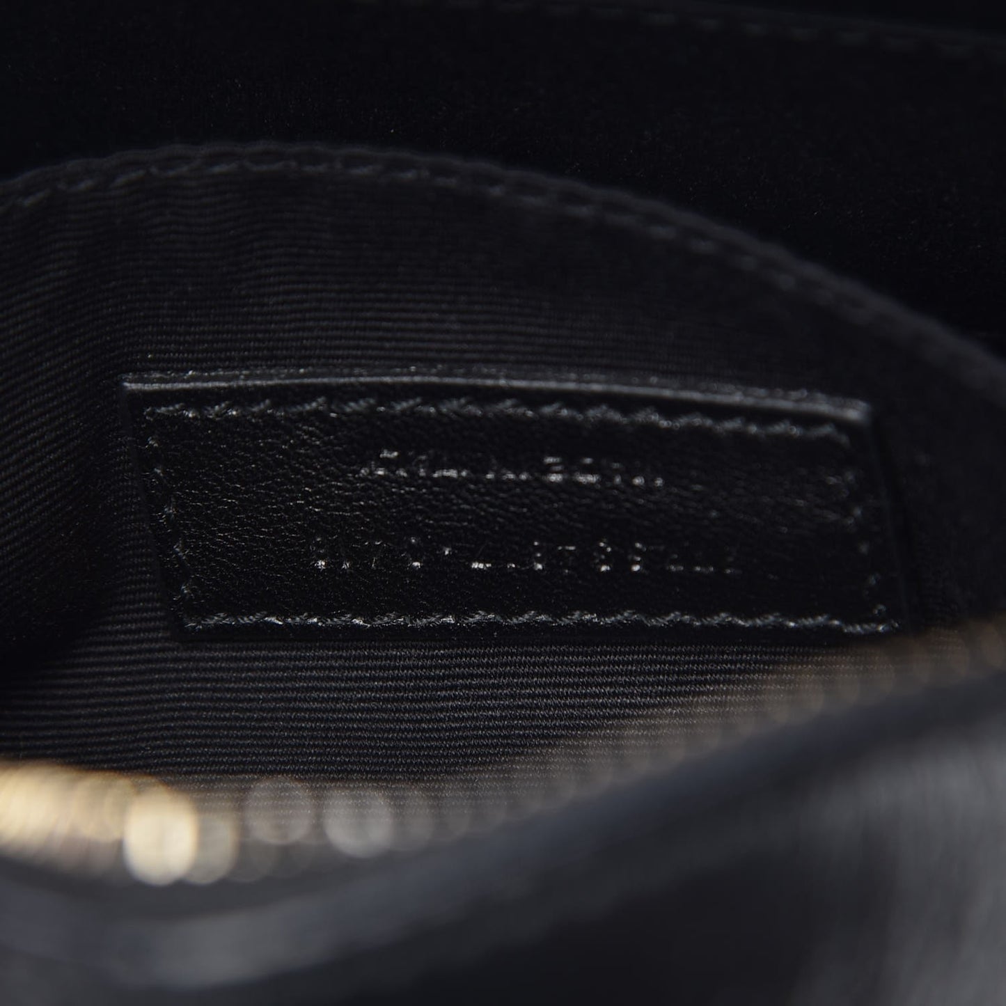 Calfskin Matelasse Monogram Lou Belt Bag Black
