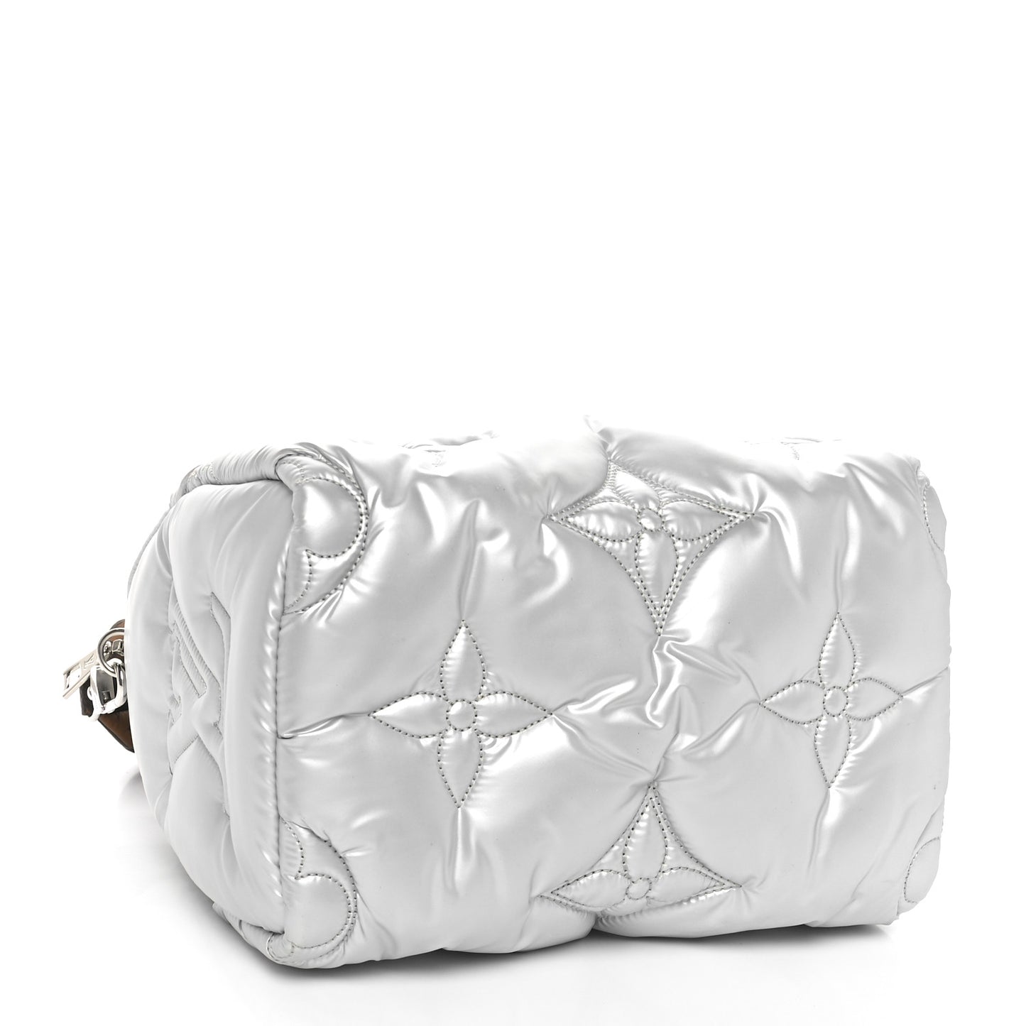 Econyl Mini Monogram Pillow Speedy Bandouliere 25 Silver