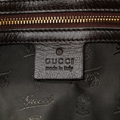 Gucci Patent Hysteria Large Clutch Tortoise Brown 6 of 10