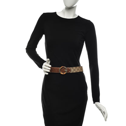 Gucci Monogram Bamboo G Belt 80 32 2 of 6