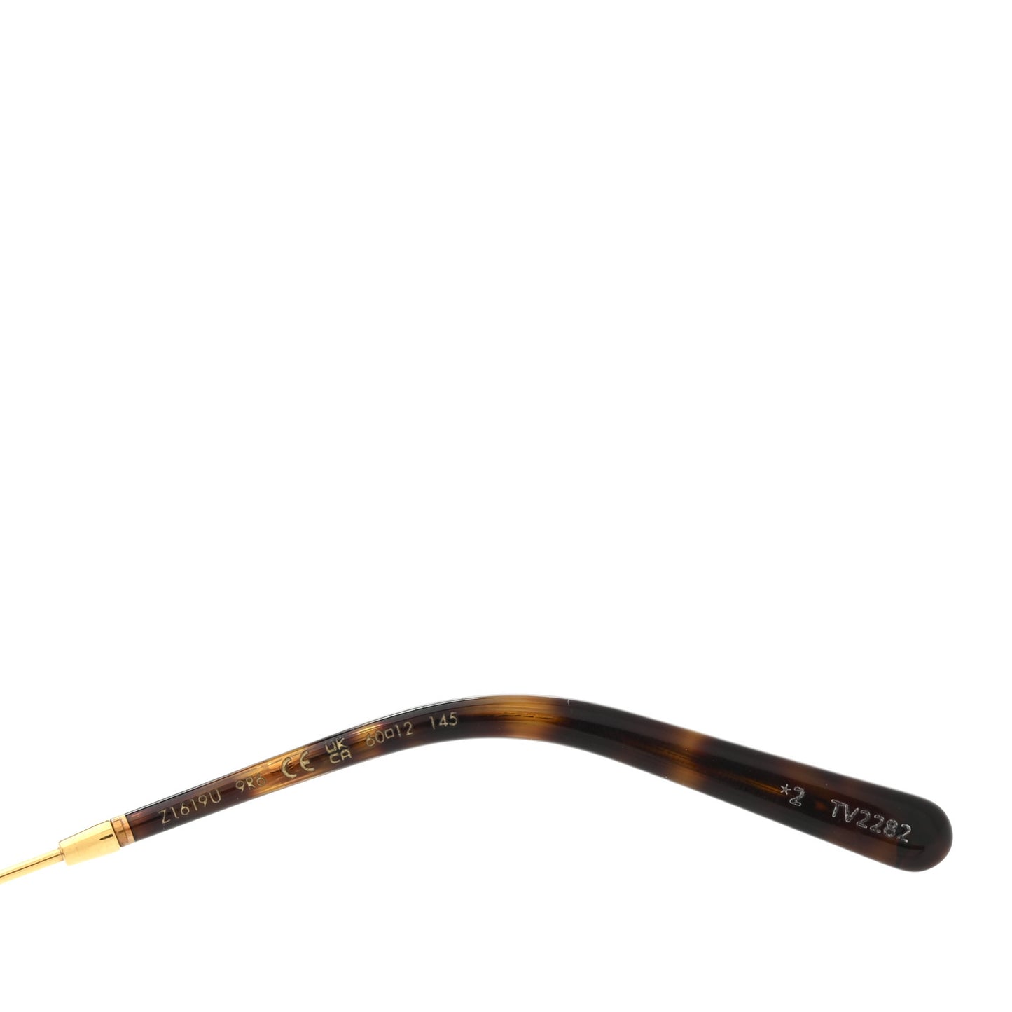 Metal Clockwise Sunglasses Z1020W Gold