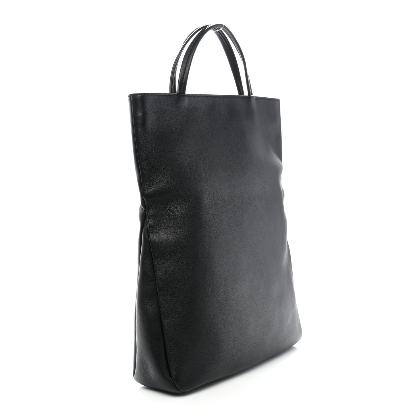 Calfskin Everett Tote Black