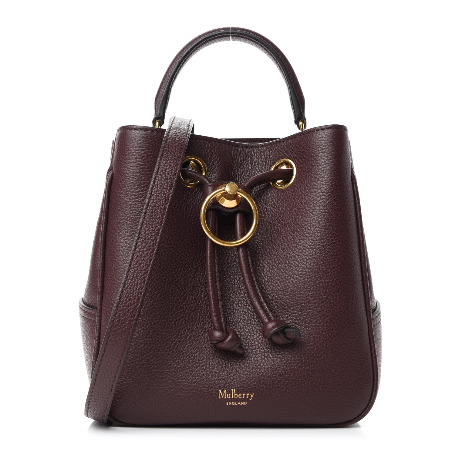 Mulberry Small Classic Grain Small Hampstead Oxblood 1 of 11