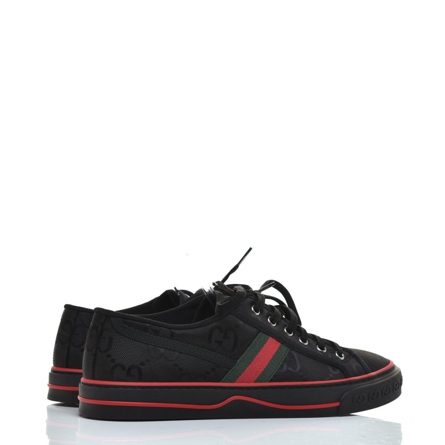 Econyl Nylon Web Monogram Off The Grid Mens 1977 Tennis Sneakers 10 Black